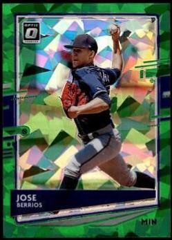 Jose Berrios [Green Cracked Ice] #166