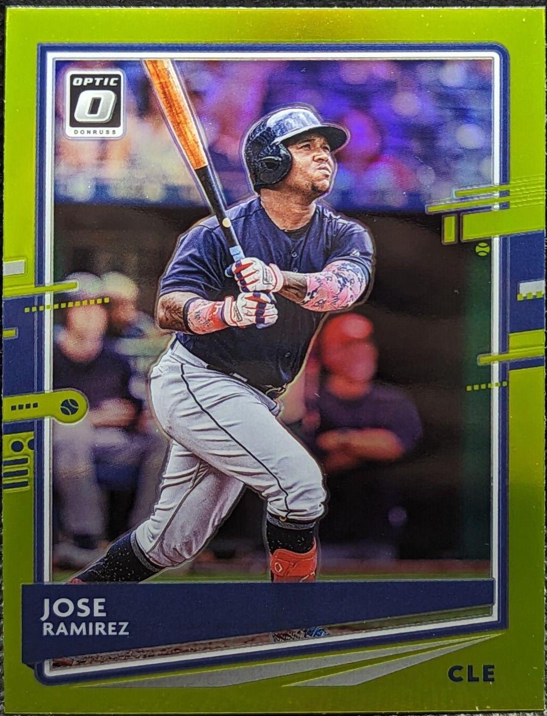 Jose Ramirez [Lime Green] #158