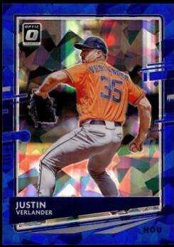 Justin Verlander [Blue Cracked Ice] #157