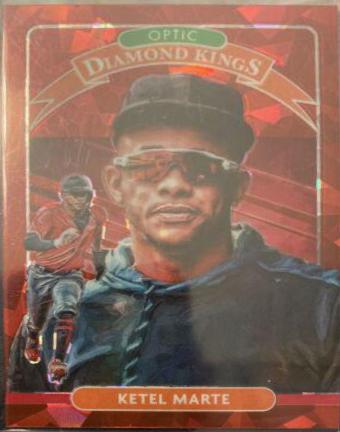 Ketel Marte [Red Cracked Ice] #28