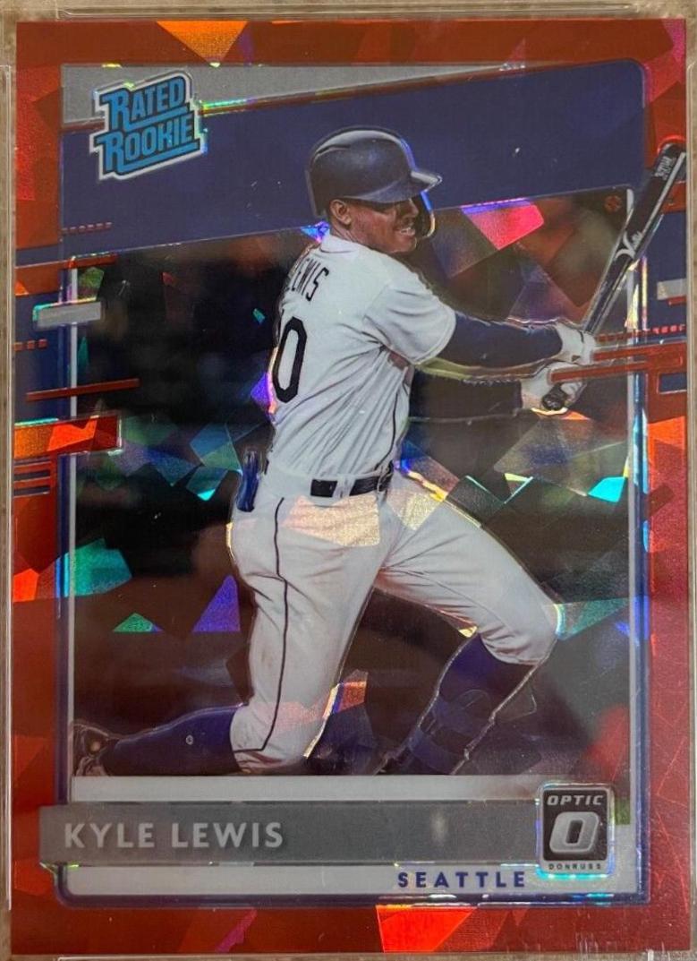 Kyle Lewis [Red Cracked Ice] #56