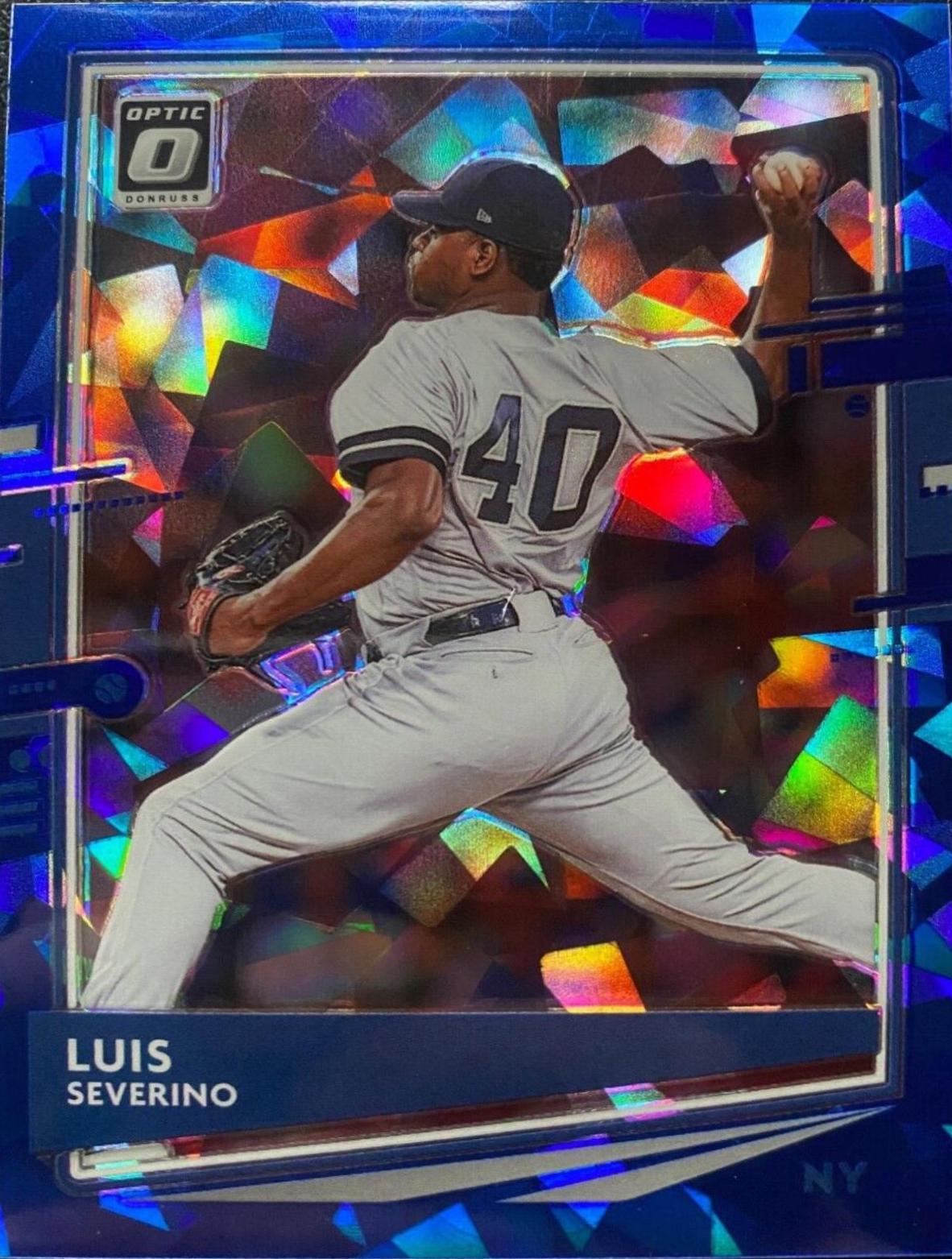 Luis Severino [Blue Cracked Ice] #104