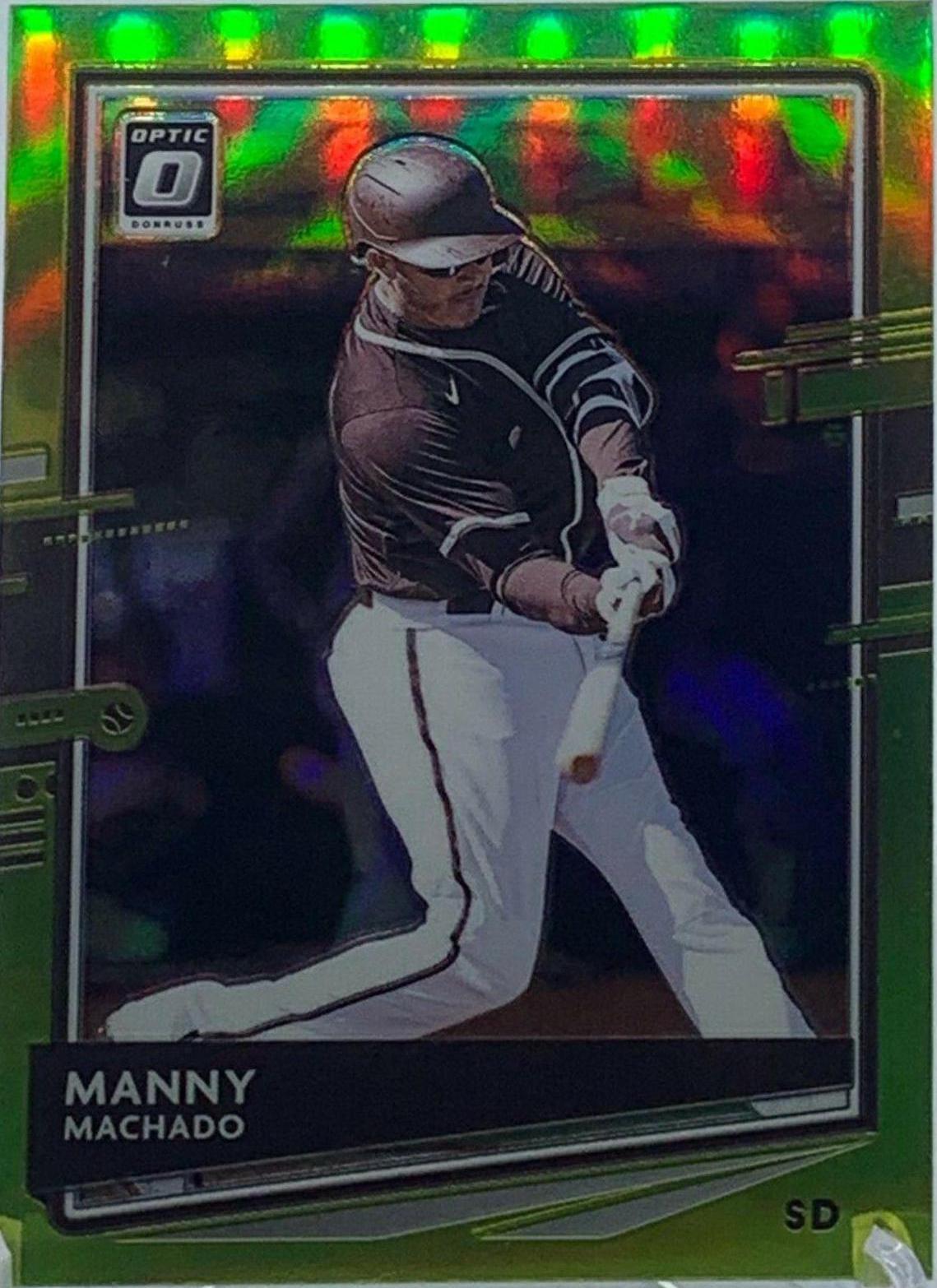Manny Machado [Lime Green] #180