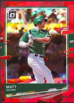 Matt Olson [Red Cracked Ice] #124