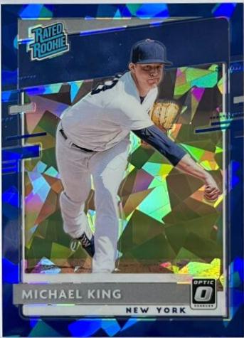 Michael King [Blue Cracked Ice] #81