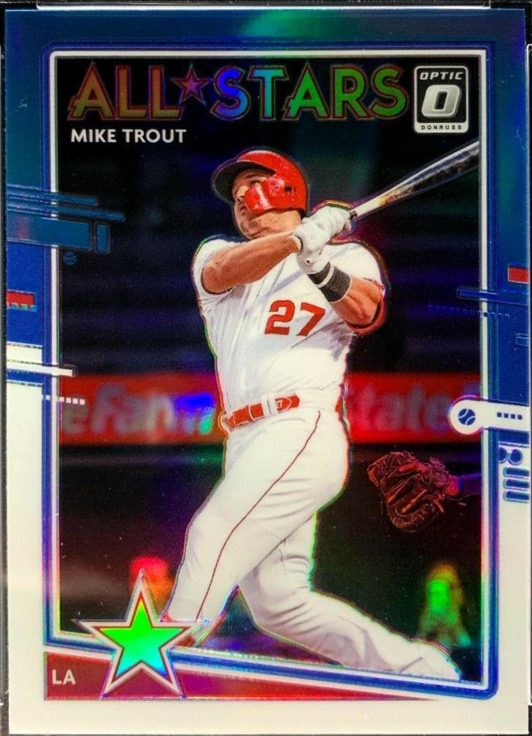 Mike Trout [Carolina Blue & White] #197
