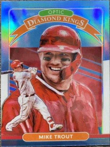 Mike Trout [Carolina Blue & White] #9
