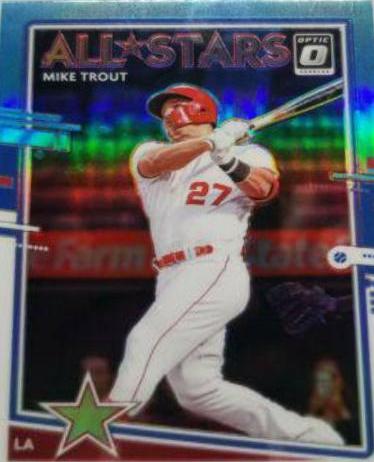 Mike Trout [Carolina Blue] #197