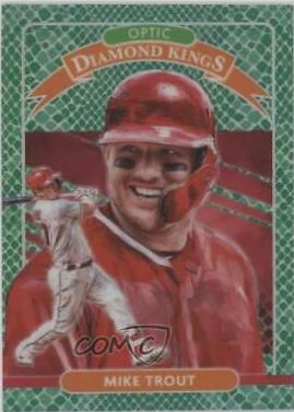 Mike Trout [Green Dragon Choice] #9