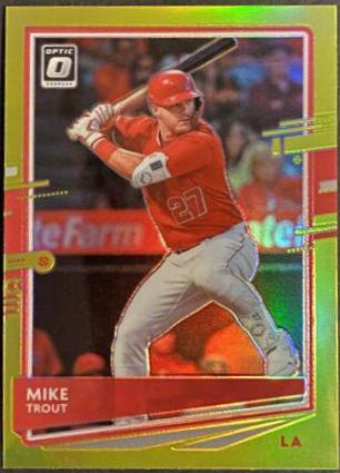 Mike Trout [Lime Green] #142