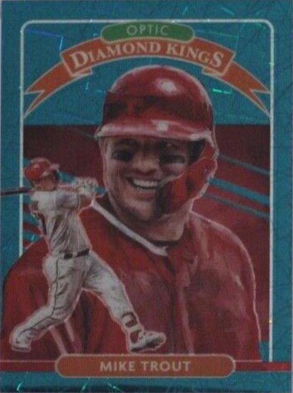 Mike Trout [Teal Velocity] #9