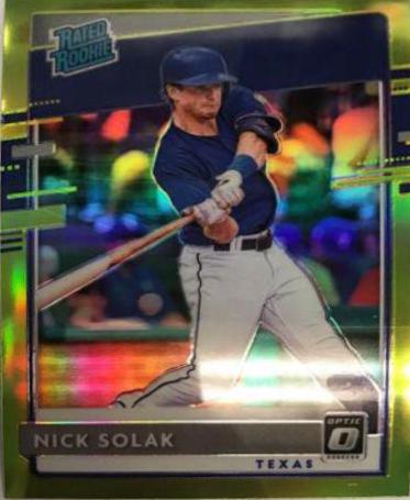 Nick Solak [Lime Green] #57
