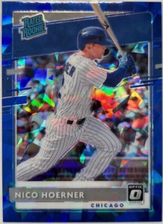 Nico Hoerner [Blue Cracked Ice] #38