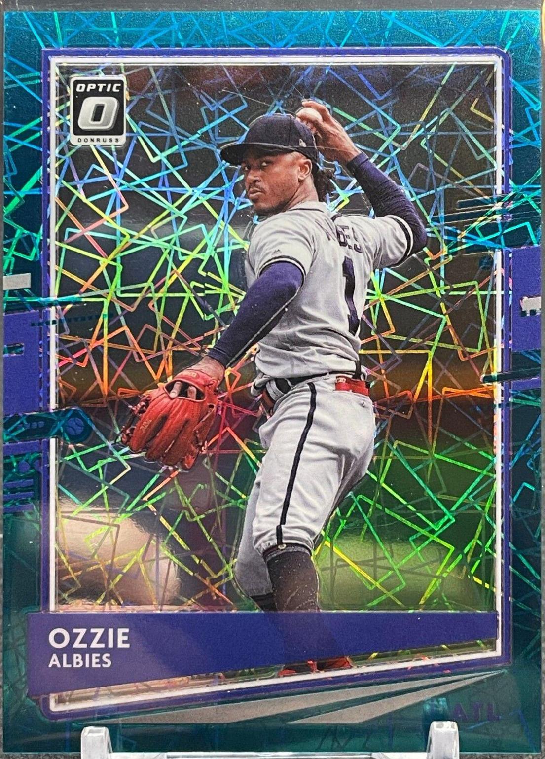 Ozzie Albies [Teal Velocity] #98
