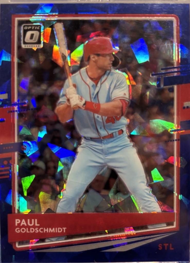 Paul Goldschmidt [Blue Cracked Ice] #141
