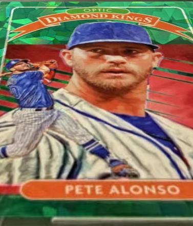 Pete Alonso [Green Cracked Ice] #7