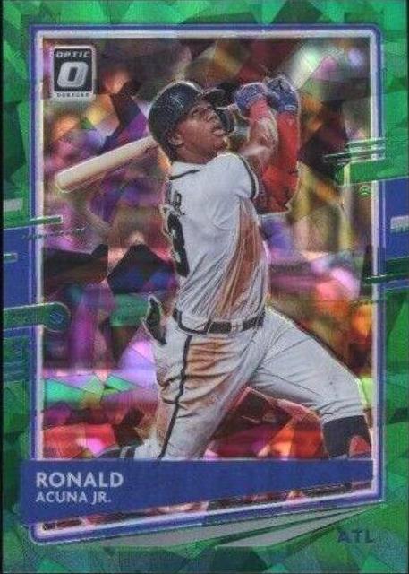 Ronald Acuna Jr. [Green Cracked Ice] #169
