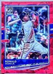 Ronald Acuna Jr. [Red Cracked Ice] #169