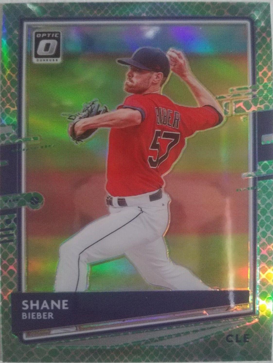 Shane Bieber [Green Dragon Choice] #125