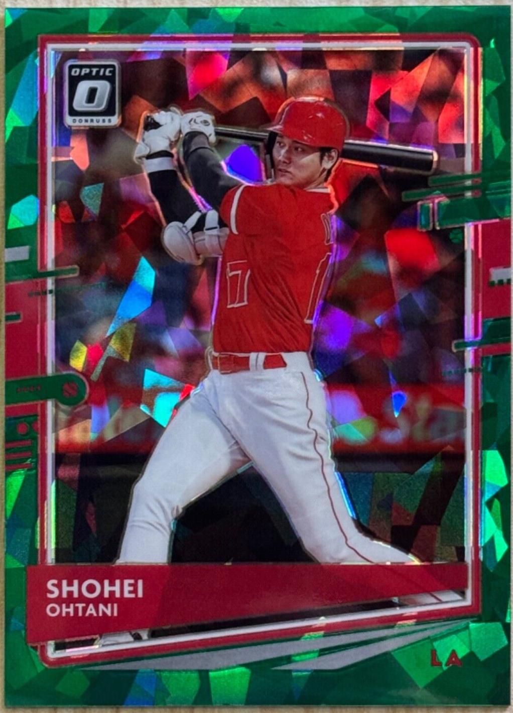 Shohei Ohtani [Green Cracked Ice] #118