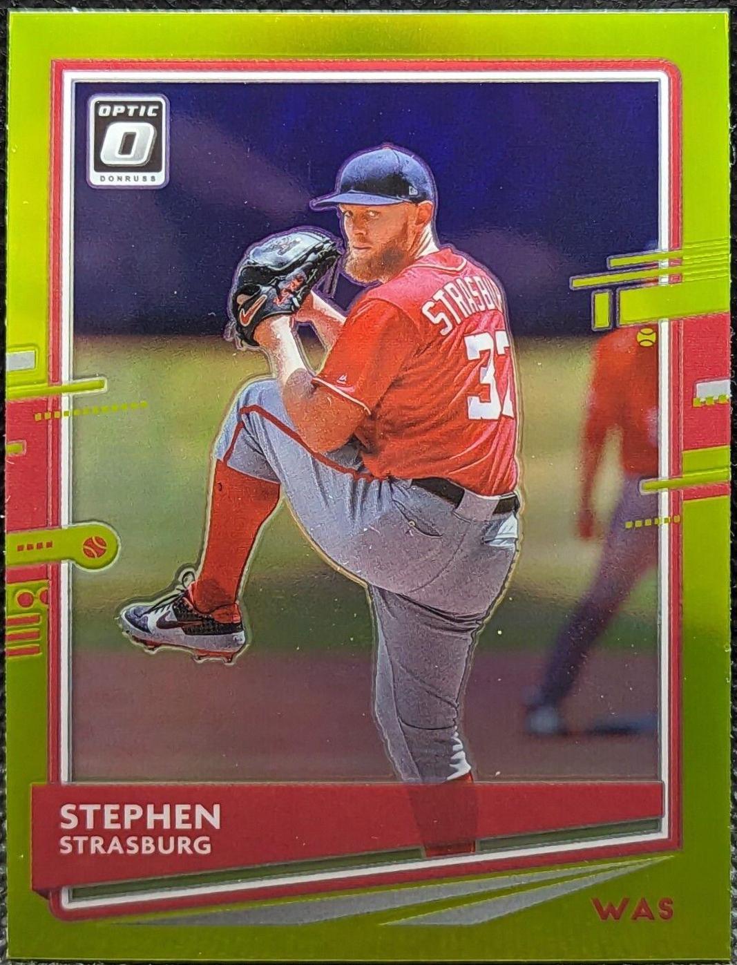 Stephen Strasburg [Lime Green] #100