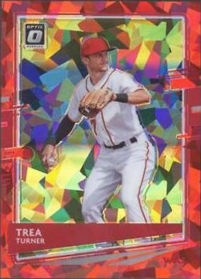 Trea Turner [Red Cracked Ice] #128