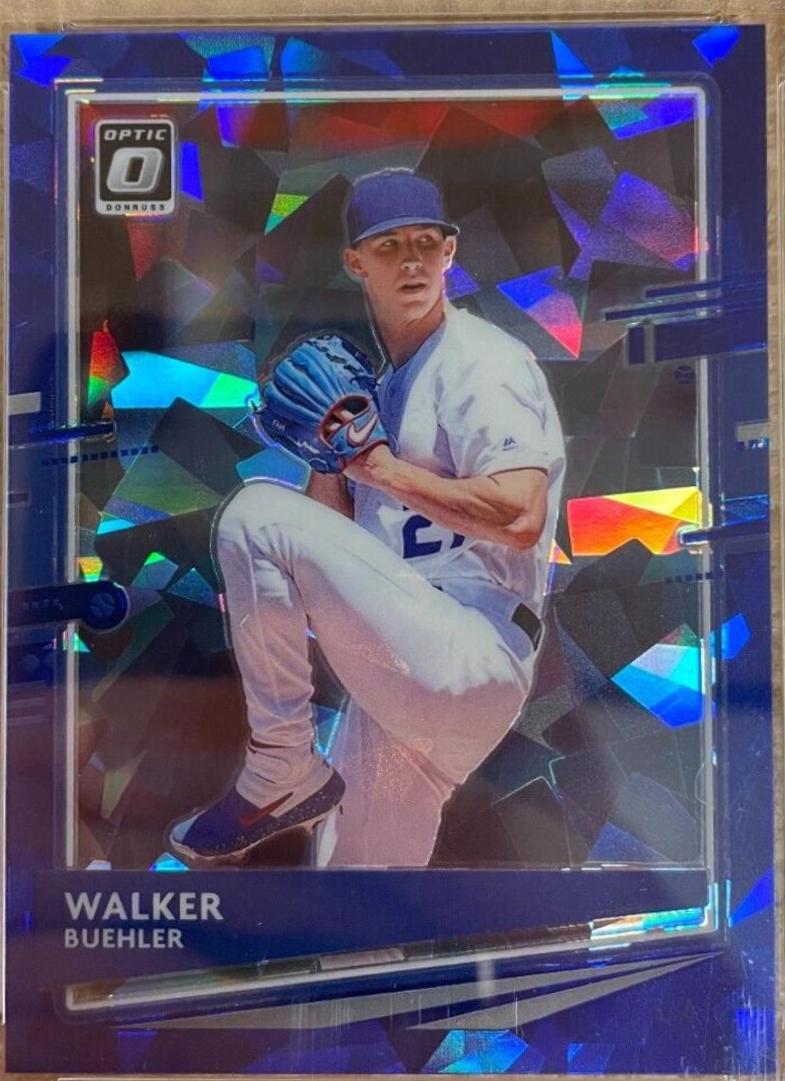 Walker Buehler [Blue Cracked Ice] #97