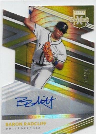 Baron Radcliff [Aspirations Die Cut Gold Signature] #153