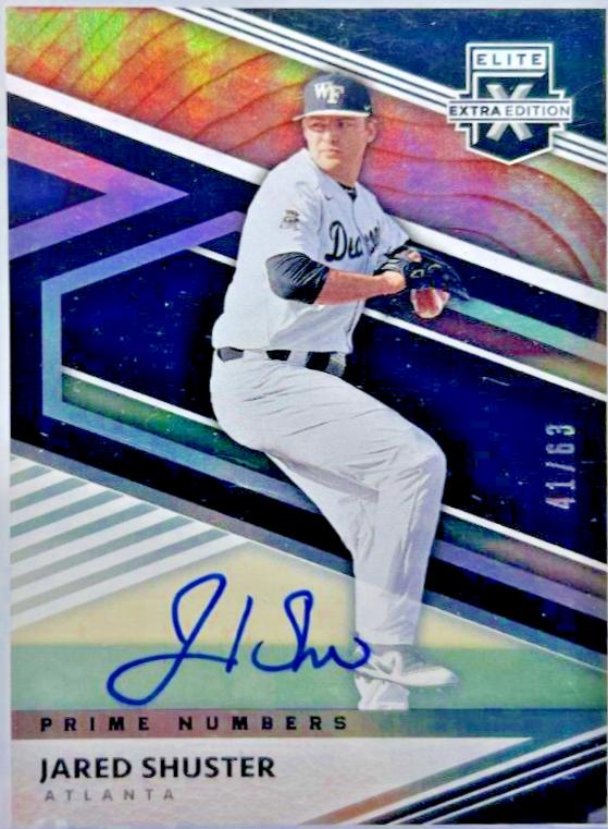 Jared Shuster [Prime Numbers B Signature] #25