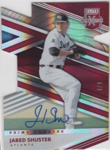 Jared Shuster [Prime Numbers C Die Cut Signature] #25