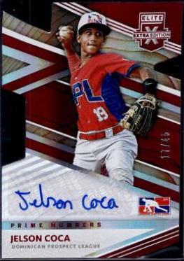 Jelson Coca [Prime Numbers A Die Cut Signature] #183