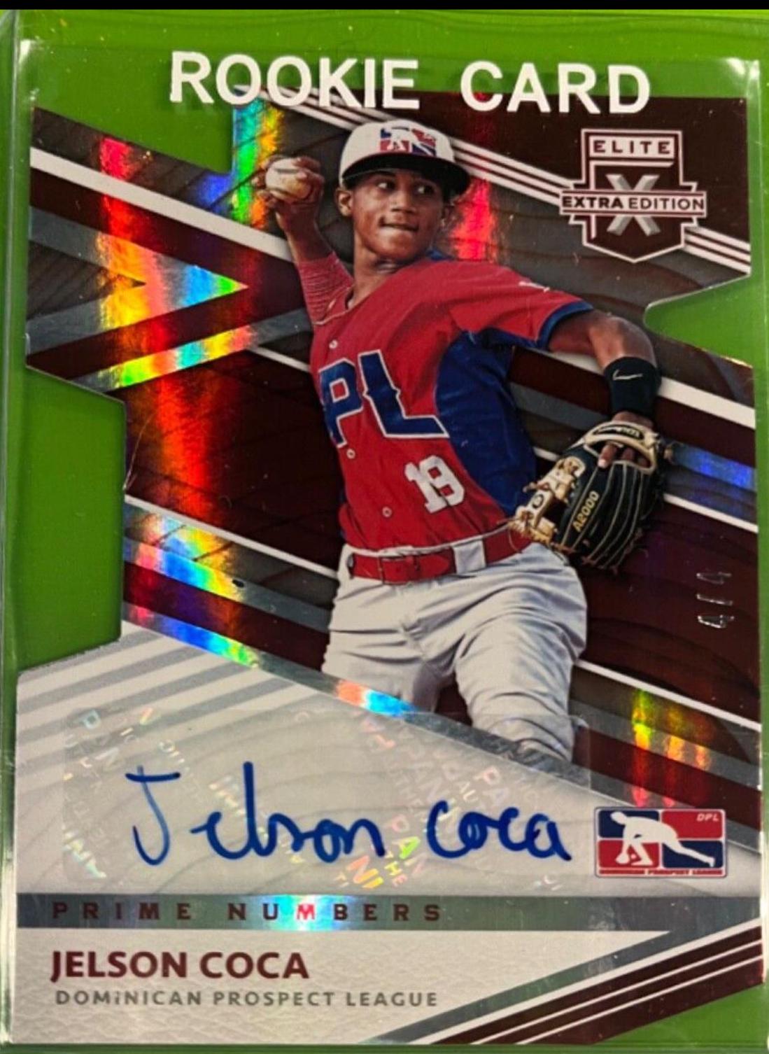 Jelson Coca [Prime Numbers C Die Cut Signature] #183