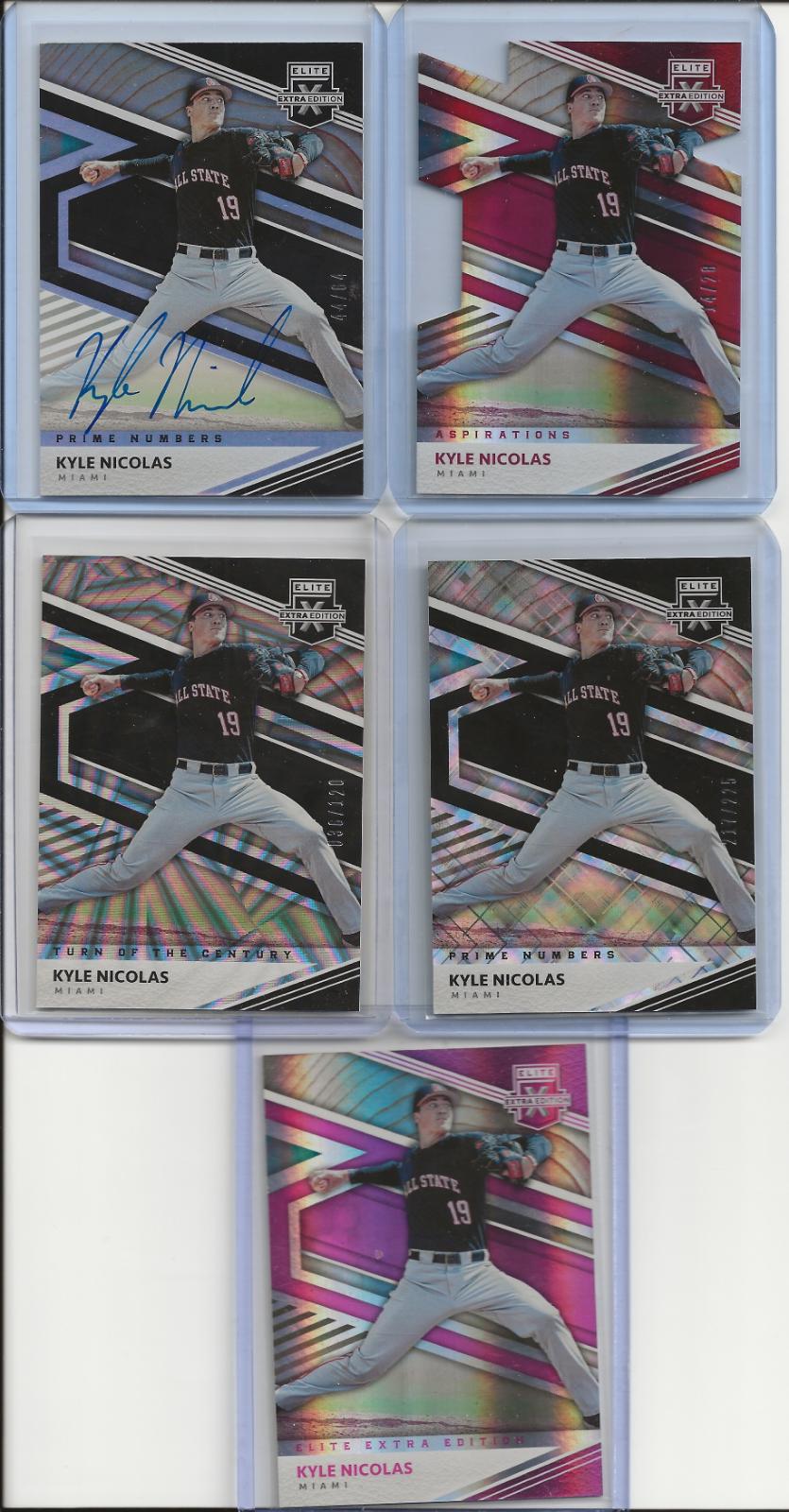 Kyle Nicolas [Aspirations Die Cut Signature] #61