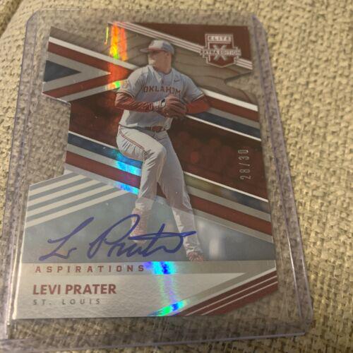 Levi Prater [Aspirations Die Cut Signature] #93