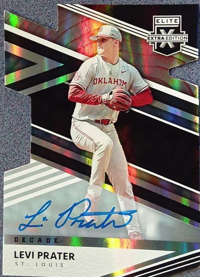 Levi Prater [New Decade Die Cut Signature] #93