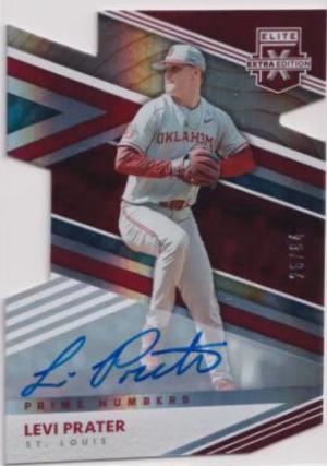 Levi Prater [Prime Numbers A Die Cut Signature] #93