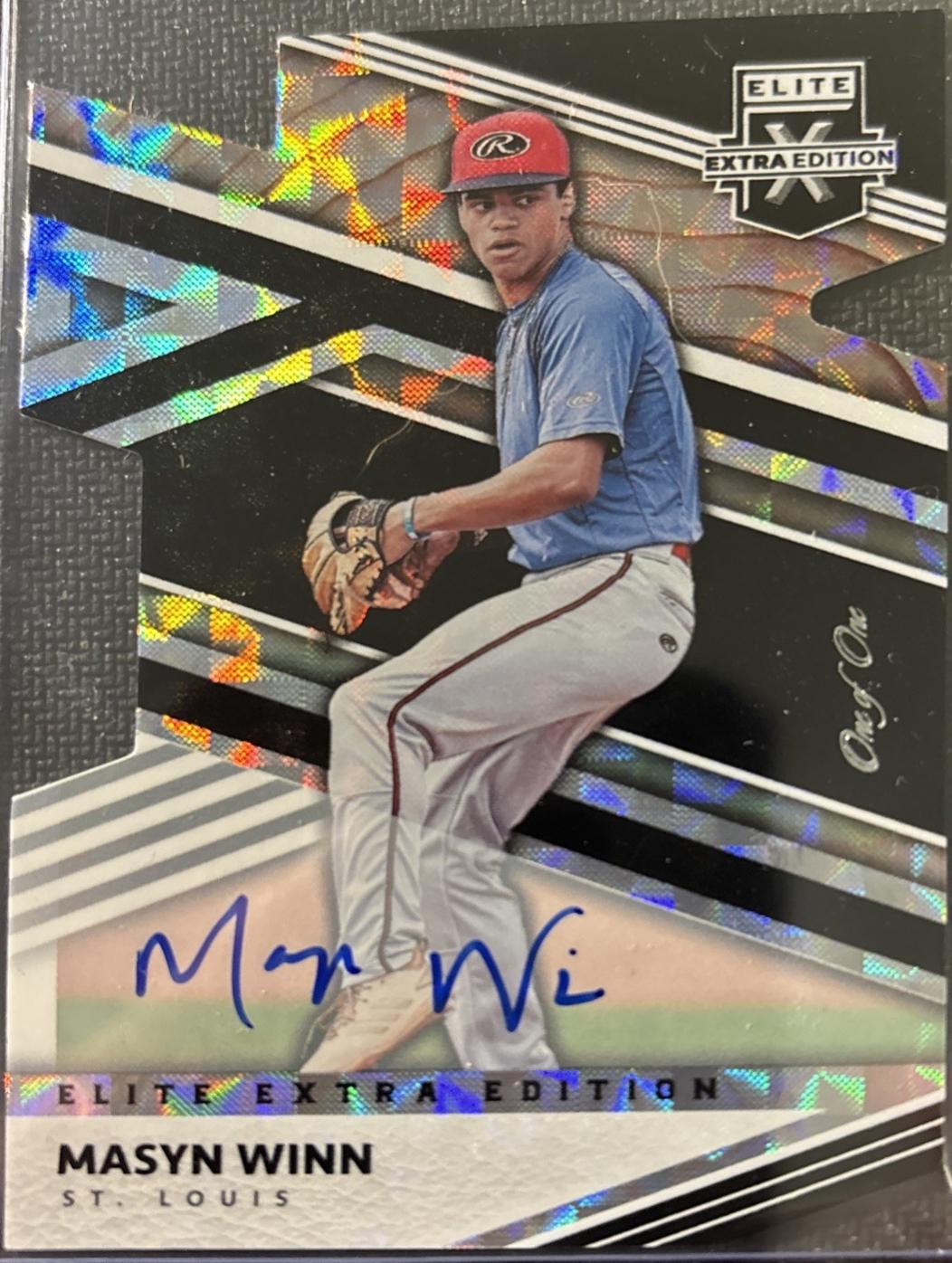 Masyn Winn [Black Die Cut Signature] #54