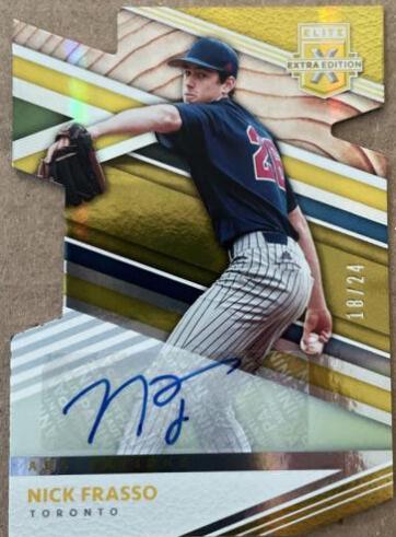 Nick Frasso [Aspirations Die Cut Gold Signature] #112