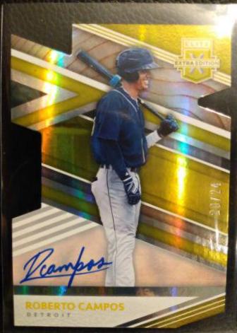 Roberto Campos [Aspirations Die Cut Gold Signature] #94