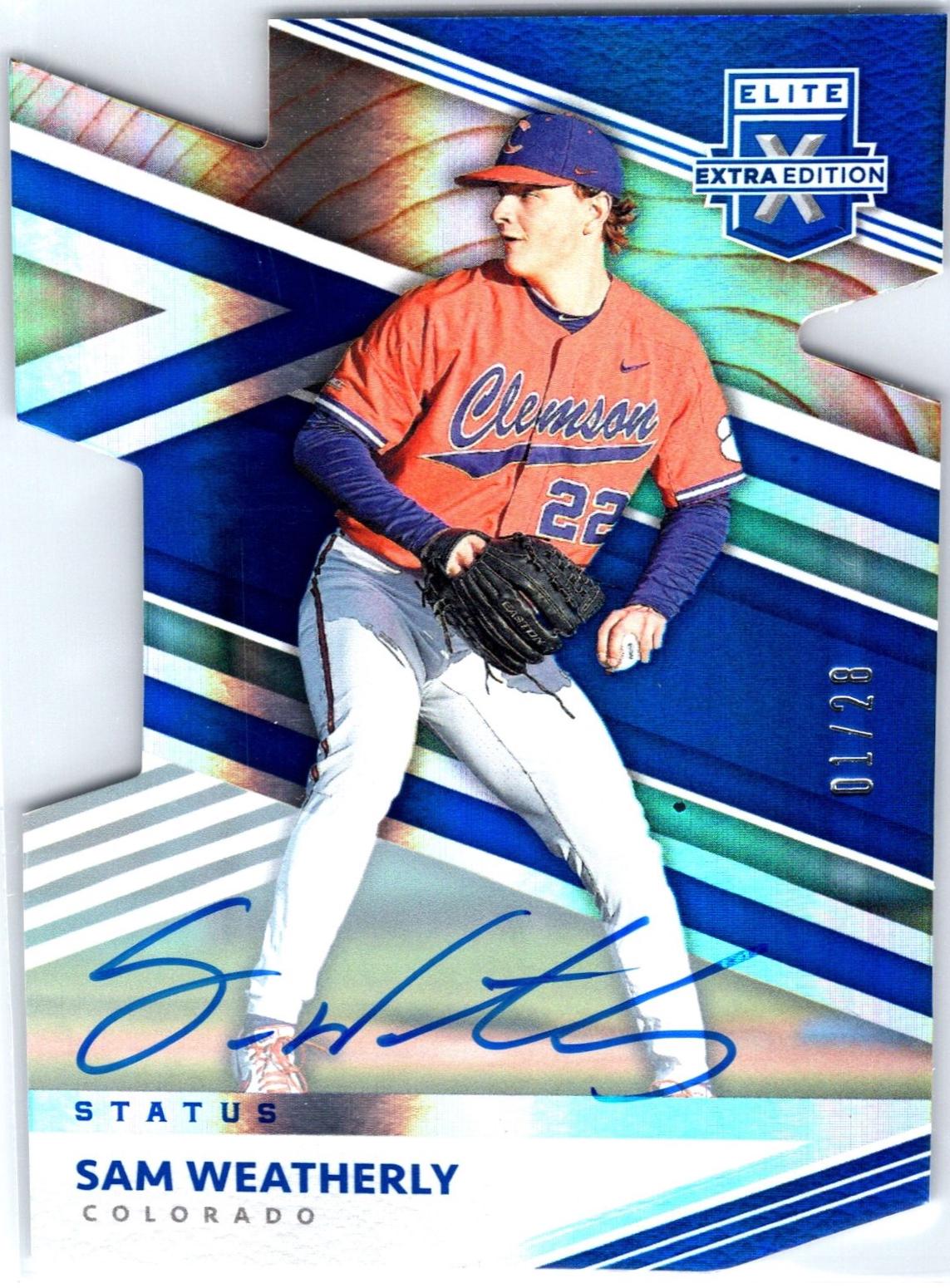 Sam Weatherly [Status Die Cut Signature] #81