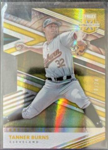 Tanner Burns [Aspirations Die Cut Gold] #36