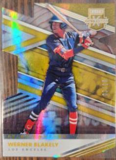 Werner Blakely [Prime Number Die Cut Gold] #118