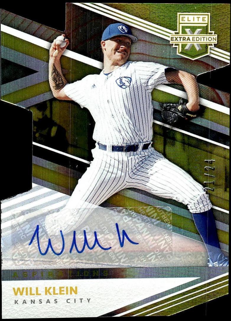 Will Klein [Aspirations Die Cut Gold Signature] #142