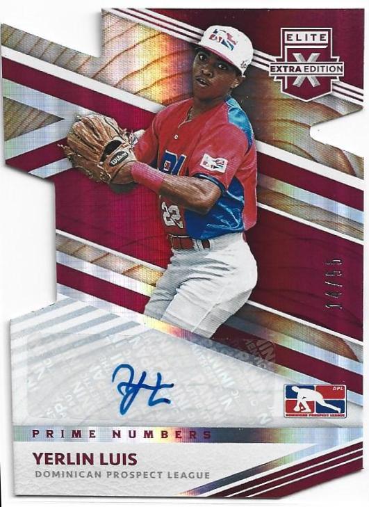Yerlin Luis [Prime Numbers A Die Cut Signature] #191