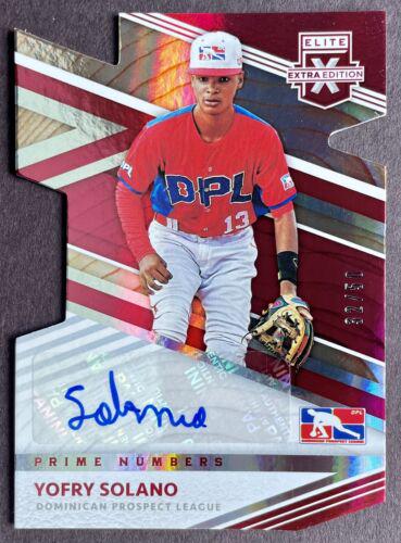Yofry Solano [Prime Numbers A Die Cut Signature] #179