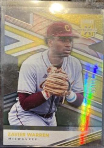 Zavier Warren [Status Die Cut Gold] #92