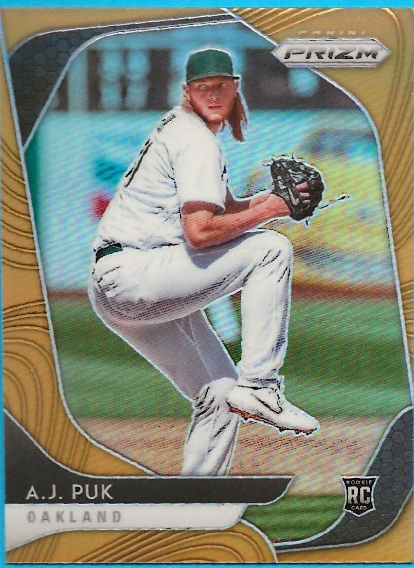 A.J. Puk [Gold Prizm] #194