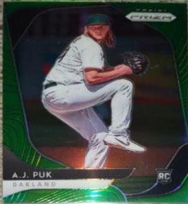 A.J. Puk [Lime Green Prizm] #194