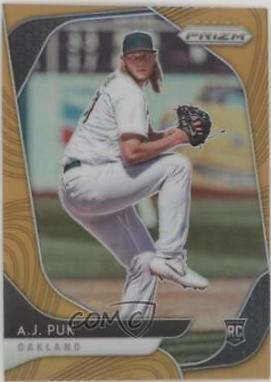 A.J. Puk [Neon Orange Prizm] #194