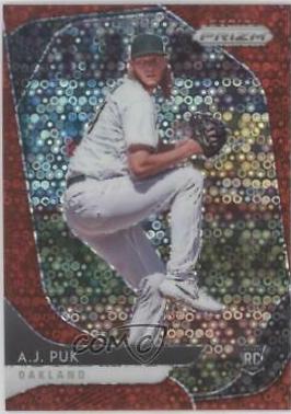 A.J. Puk [Red Prizm] #194